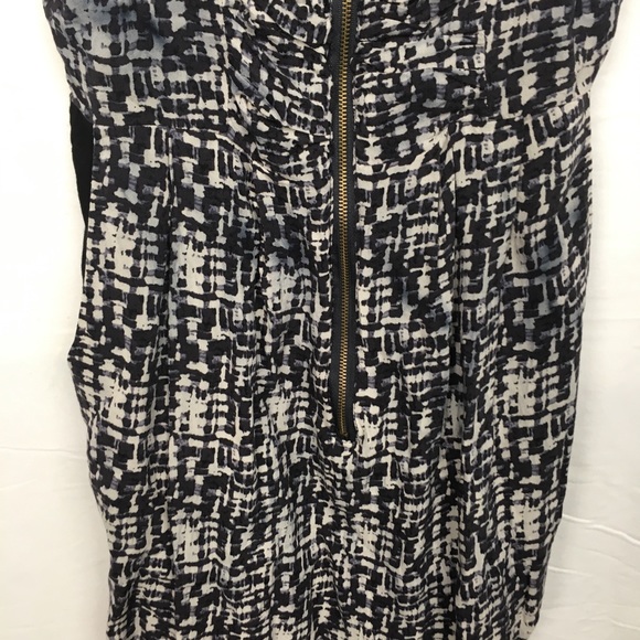 Abstract Pattern Black and Grays Sundress - Picture 3 of 5